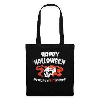 Scary Horror Age 26 Year Old Birth Born Halloween - Tote Bag - black - Front