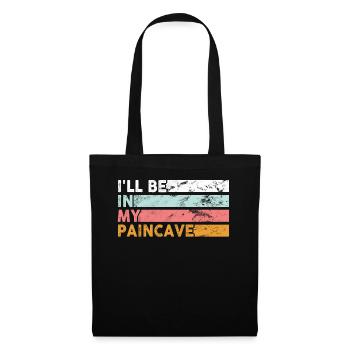 I'll Be In My Paincave Triathlon - Tote Bag - black - Front