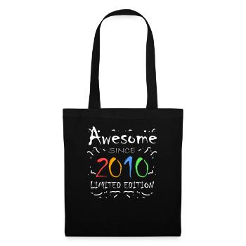 2010 - Fantastic since 2010 - Born in 2010 - Tote Bag - black - Front