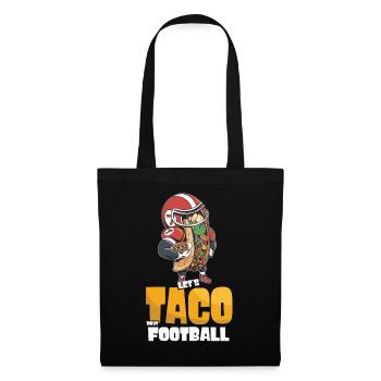 Taco Bout Football Match Day - Tote Bag - black - Front