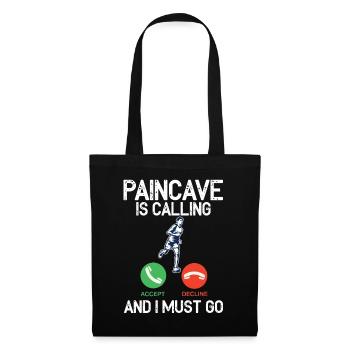 Paincave Is Calling And I Must Triathlon - Tote Bag - black - Front
