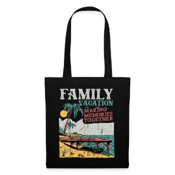 Family Vacation Making Memories Together - Tote Bag - black - Front