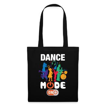 Funny Dance Mode On - Tote Bag - black - Front