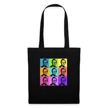 King Charles Colours - Stoffbeutel - Schwarz - Vorne