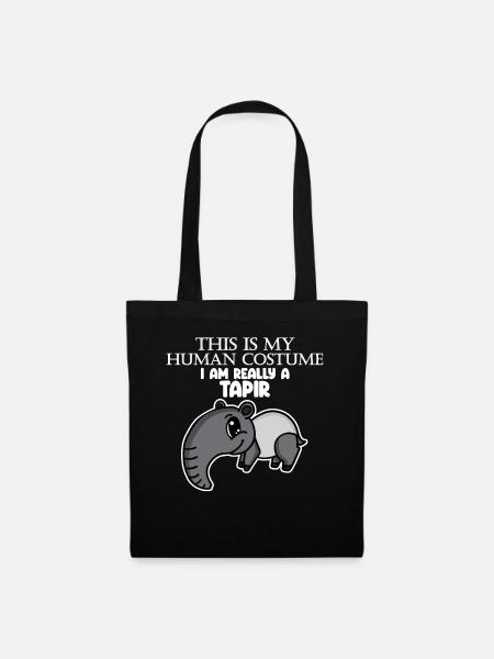 tapire tapire - Stoffbeutel - Schwarz