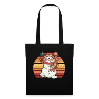 Snowman Christmas Hat Christmas Gift - Tote Bag - black - Front