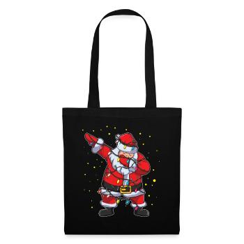 2022 Christmas Dab Dabbing Santa Christmas - Stoffbeutel - Schwarz - Vorne