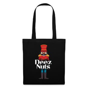 December Christmas This Nuts Nutcracker Christmas - Stoffbeutel - Schwarz - Vorne