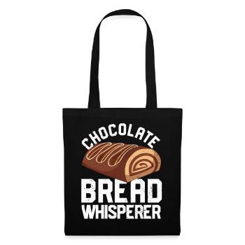 Funny bread baker - Tote Bag - black - Front