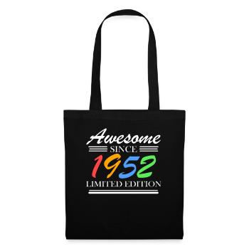 1952 - Born 1952 - Tote Bag - black - Front