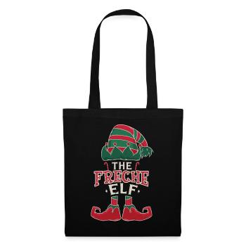 Elf Cheeky December Love Elf Christmas - Tote Bag - black - Front