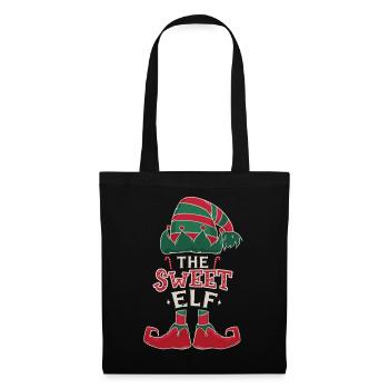 Elf Sweet December Love Elf Christmas - Tote Bag - black - Front