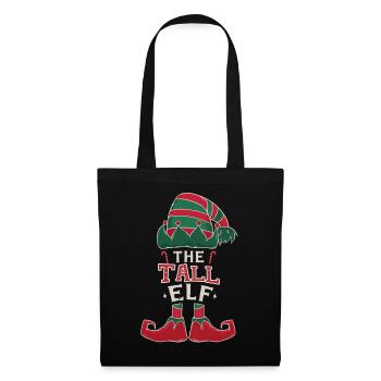 Elf Tall December Love Elf Christmas - Tote Bag - black - Front
