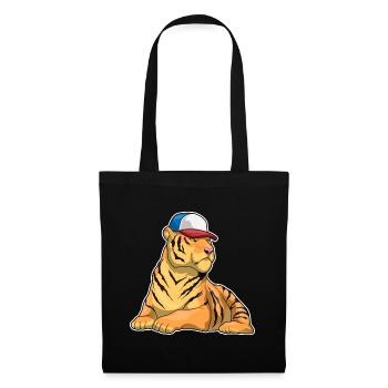 École des Tigres pour les Élèves Casquettes - Sac en tissu - noir - Devant