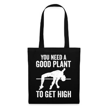 Fun pole vault - Tote Bag - black - Front