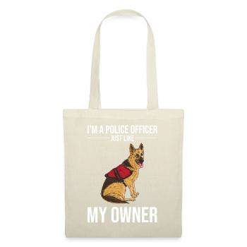 Police Officer Police Dog - Tote Bag - nature - Front