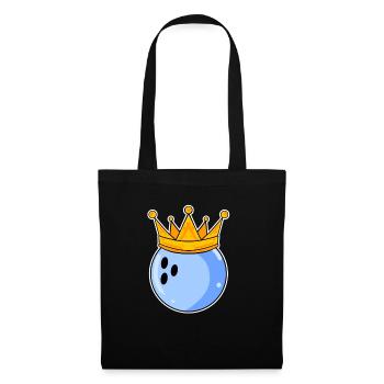 Look de partenaire pour hommes de bowling - Sac en tissu - noir - Devant