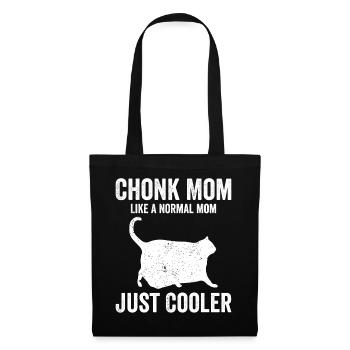 Chonk Meme Cat - Tote Bag - black - Front