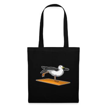 Seabird Yoga Fitness Gymnastics - Tote Bag - black - Front