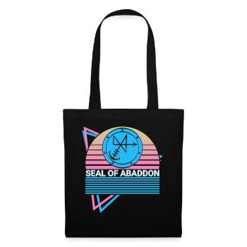 Seal of Abaddon Sigil Retro - Tote Bag - black - Front