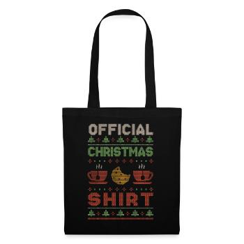 Ugly December Holiday Ugly My Christmas - Stoffbeutel - Schwarz - Vorne