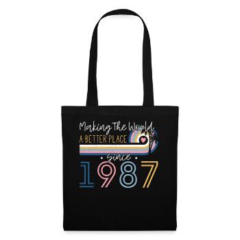 35 Year Old Woman Making The World Better Place - Tote Bag - black - Front