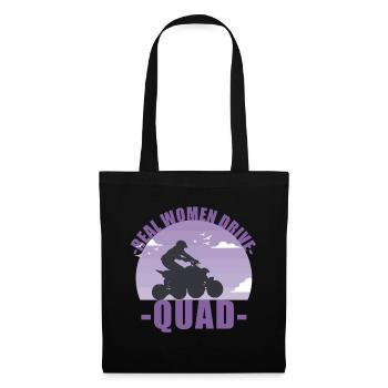 Quad Quad Rider Offroad Motorsport Cadeau - Sac en tissu - noir - Devant
