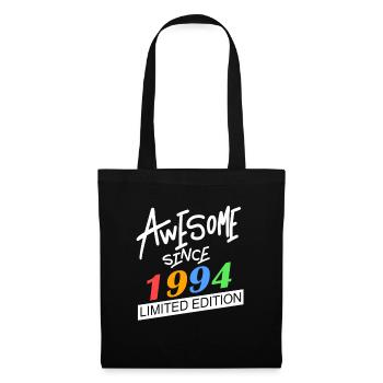 1994 - Born 1994 - Year of birth 1994 - Tote Bag - black - Front