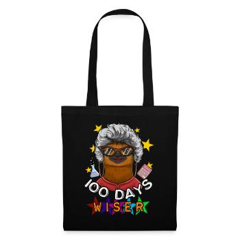 Student 100th Day Wiser 100 Days Of School - Tote Bag - black - Front