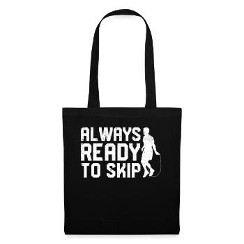 Funny Jump Rope Jump Rope Jump Rope sprin - Tote Bag - black - Front