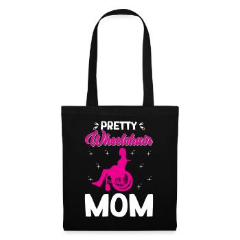 Funny Spinal Cord Injury Wheelchair Cross-Section - Tote Bag - black - Front