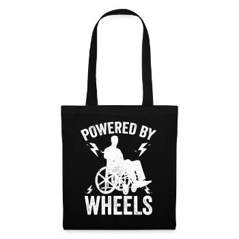 Spinal cord injury Spinal cord injury on wheels - Tote Bag - black - Front