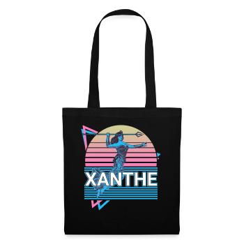 Déesse Xanthe Mythologie grecque antique - Sac en tissu - noir - Devant