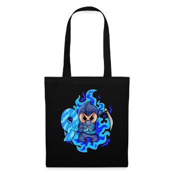 9th birthday boy 9 years old ninja - Tote Bag - black - Front
