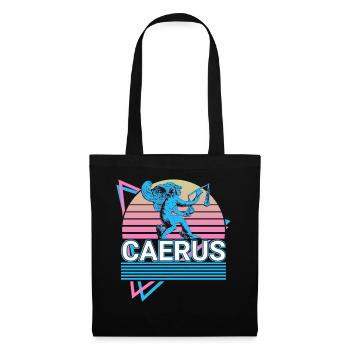 Caerus Dieu grec Mythe grec antique - Sac en tissu - noir - Devant