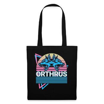 Orthrus mythical creatures Ancient Greek mythology R - Tote Bag - black - Front