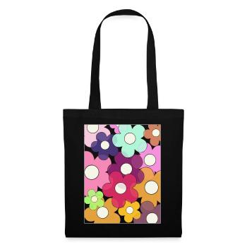 Bloomcore Aesthetic Flowers Flowercore - Tote Bag - black - Front