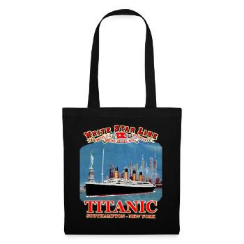 TITANIC Kreation Louis RUNEMBERG © Adagp - Stoffbeutel - Schwarz - Vorne
