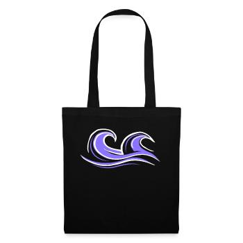 Surfer Wave Gift Surfer Boy Girl Dude Surf - Tote Bag - black - Front