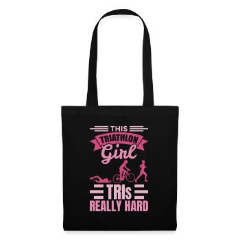 Triathlete Girls - Tote Bag - black - Front