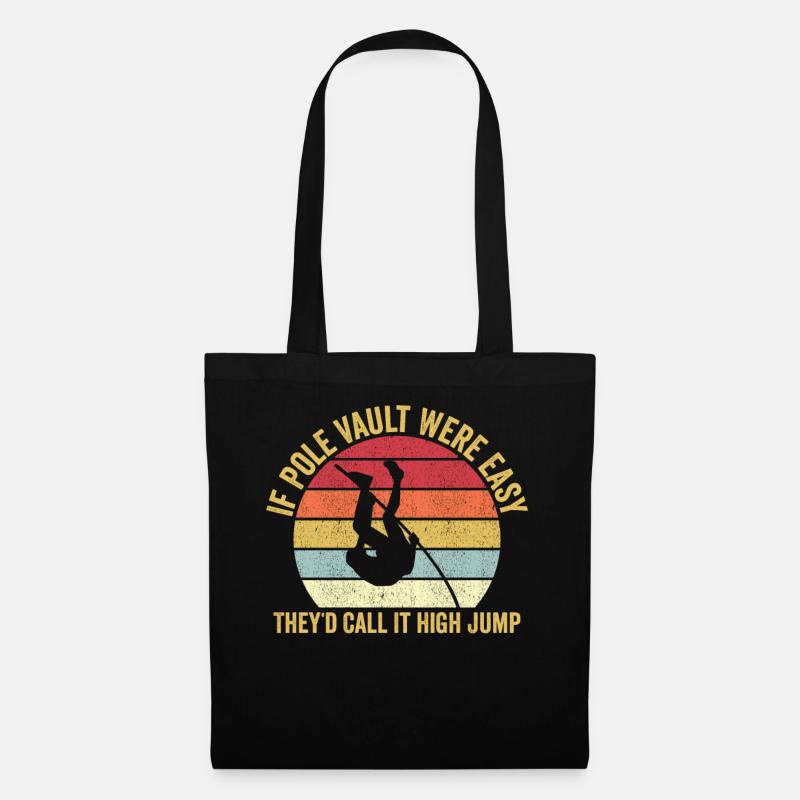 Fun Pole Vault Pole Vault - Tote Bag - black