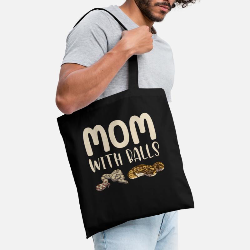 Drôle de boule Python Serpent Sac en tissu