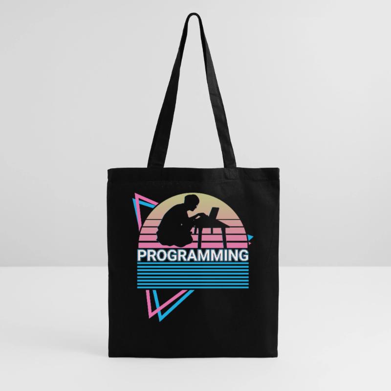 Programmeur de programmation Retro Sac en tissu