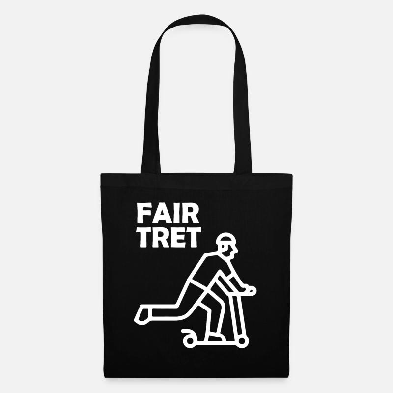 FAIR TRET Roller - Stoffbeutel - Schwarz