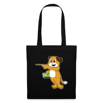 École de bâtons pointeurs pour enseignants chiens - Sac en tissu - noir - Devant