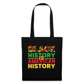 History American Black Pride Black History Month - Tote Bag - black - Front