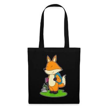École de sac à dos Fox Student - Sac en tissu - noir - Devant