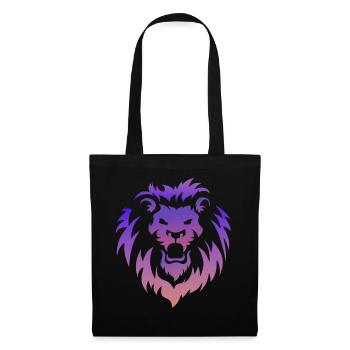 Lion Tribal Tattoo Art - Tote Bag - black - Front