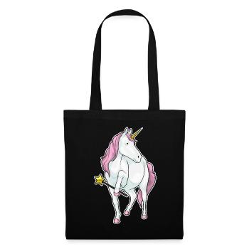 Unicorn Wizard Wand - Tote Bag - black - Front