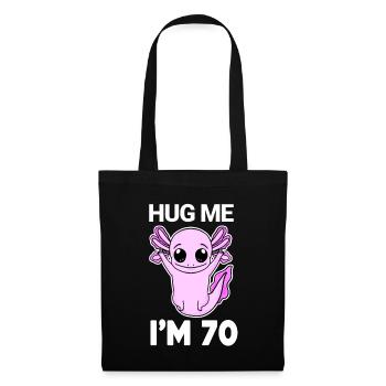 70th Birthday - 70 Years Old - Hug - Tote Bag - black - Front